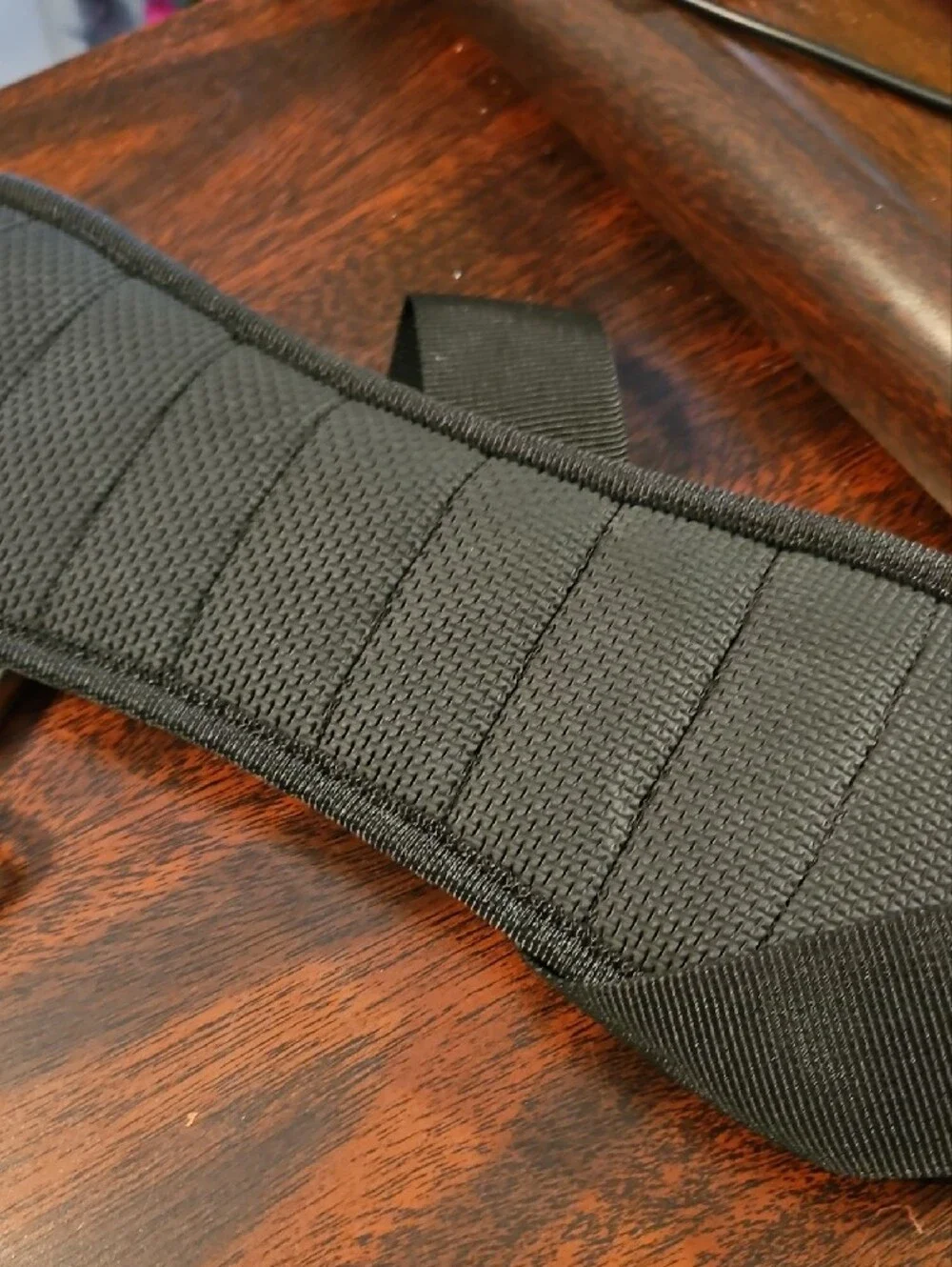 Black Padded Shoulder Strap for Men’s Bags